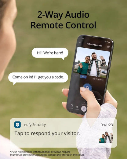 Eufy Security Video Smart Lock 3-in-1 Black product image
