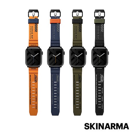Skinarma Apple Watch Strap Shokku 42 44 45MM - Olive product photo