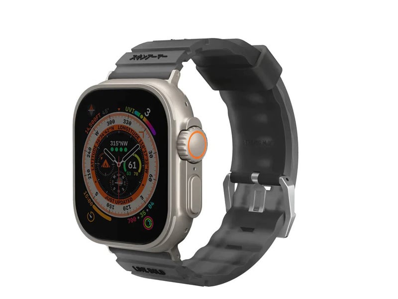 Skinarma Apple Watch Ultra Strap Shokku 49mm - Smoke product photo