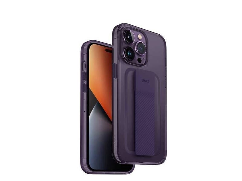 Uniq iPhone 14 Pro Max 6 7 case Heldro Mount -Purple