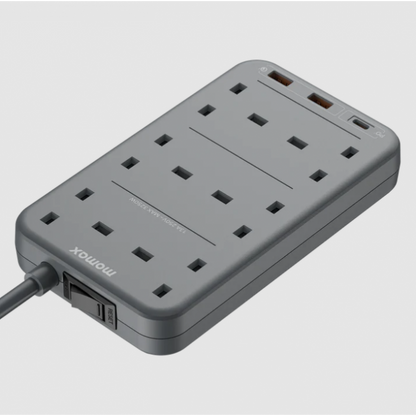 Momax ONEPLUG 6-Position Socket+1C2A 20W US12 product image