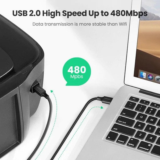 Ugreen USB 2 0 Printer Cable 1 5M additional product image