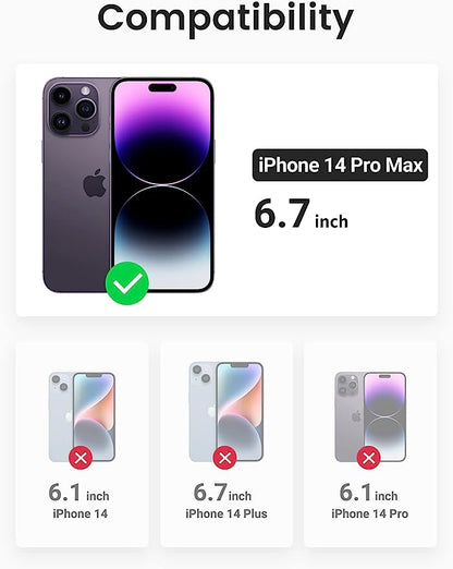 Ugreen iPhone 14 Pro Max Case 6 7 inch Anti-Yellowing- Back additional product image