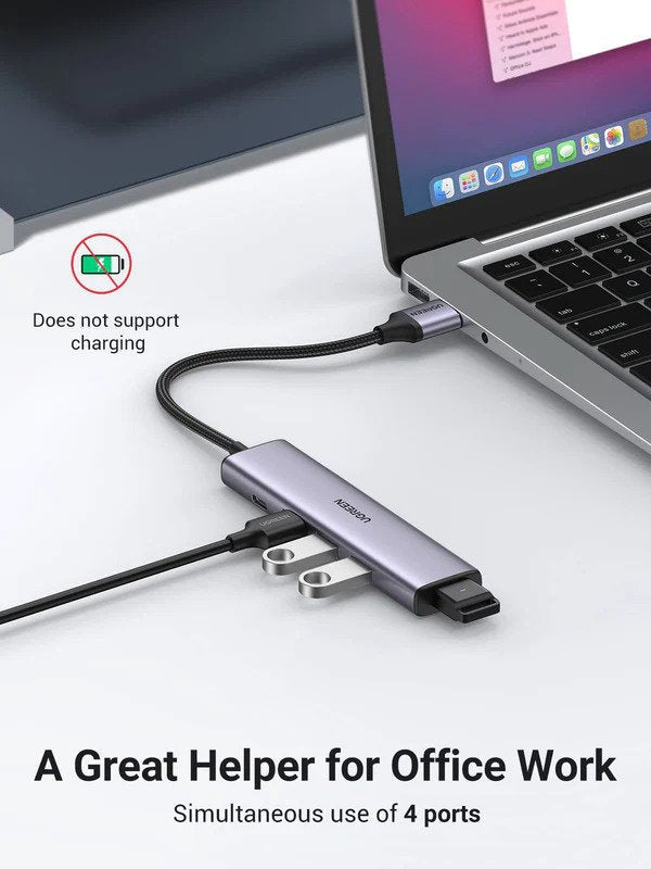 Ugreen 4 in 1 USB 3 0 Hub product photo