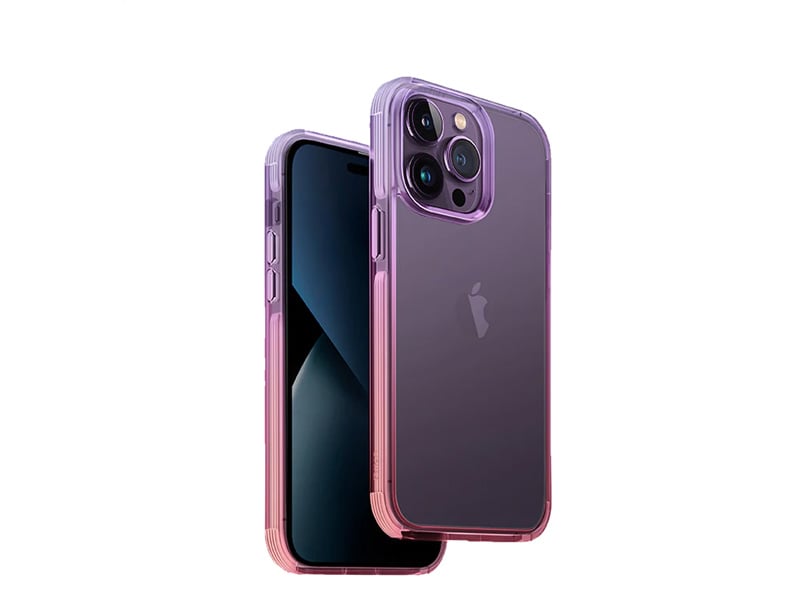 Uniq Hybrid iPhone 14 Pro 6 1" Combat Duo - Lavender Pink product photo