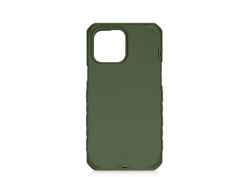 Itskins iPhone 13 Pro Max Supreme Solid Cover - Olive Green product photo