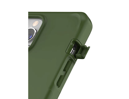 Itskins iPhone 13 Pro Max Supreme Solid Cover - Olive Green product photo