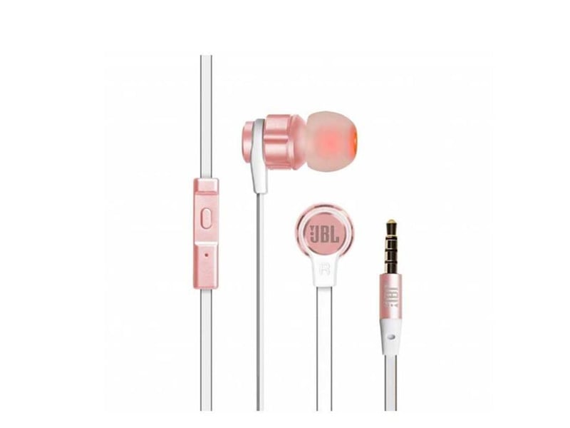 JBL T180A In-Ear Headphones - Pink product photo