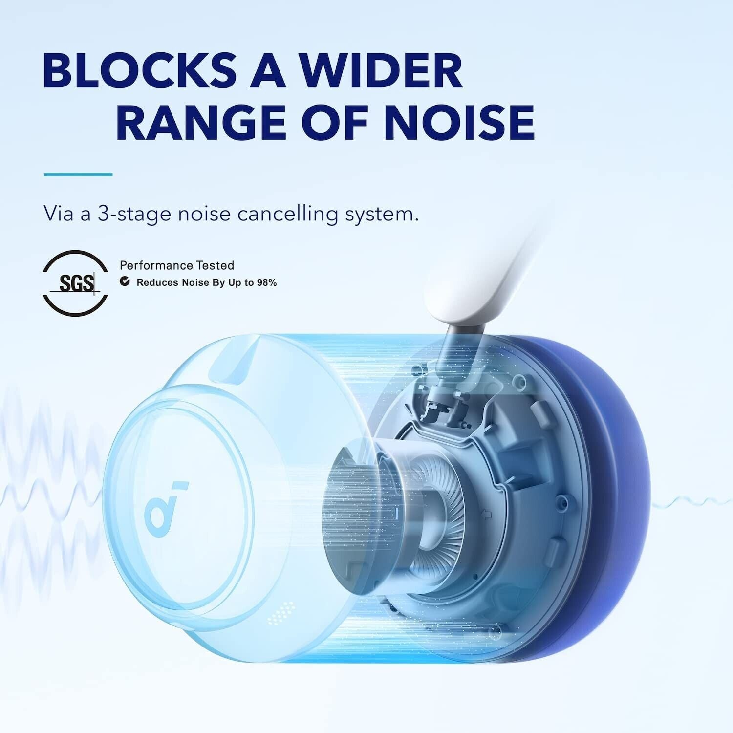 Soundcore Space Q45 Wireless Headphones Adaptive ANC-White additional product image