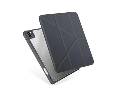 Uniq Case Moven iPad Pro 11" 2021 Antimicrobial charcoal grey product photo