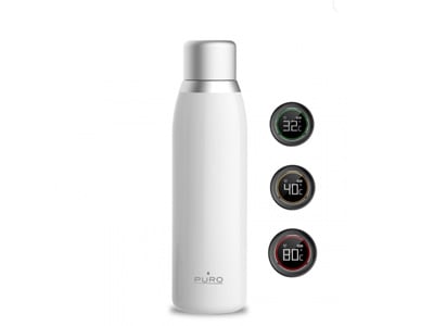 Puro Smart Bottle Thermal 500ML INOX White product photo