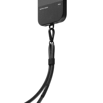 NativeUnion Adjustable Universal Sling for iPhone Nylon Craft-Black product photo