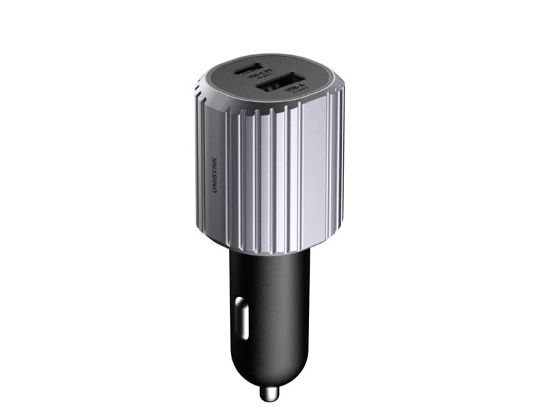 Unisynk Dual USB-C A Car Charger 72W