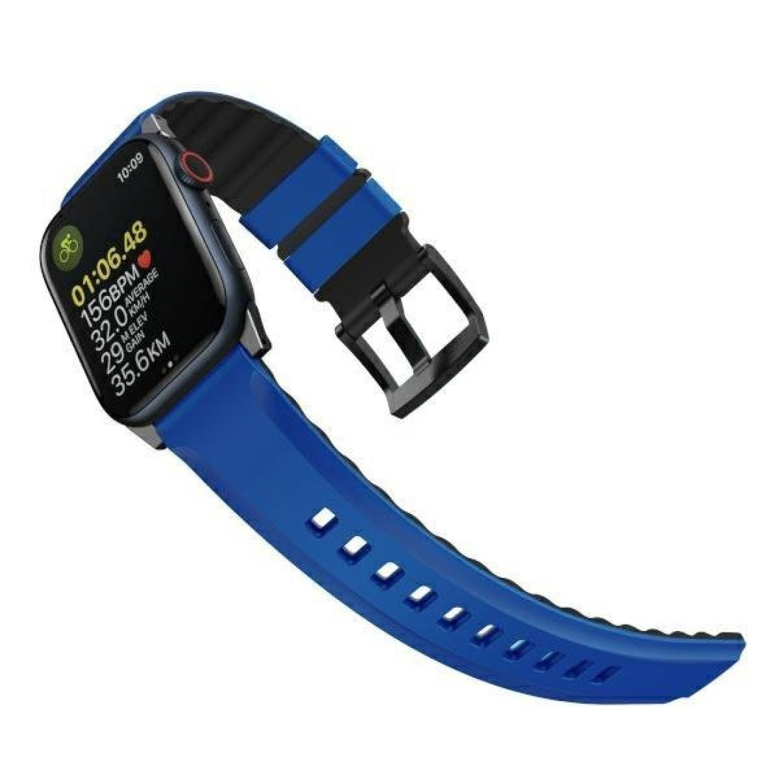 Uniq Linus Silicone Band for Apple Watch 45 44 42MM - Blue product photo