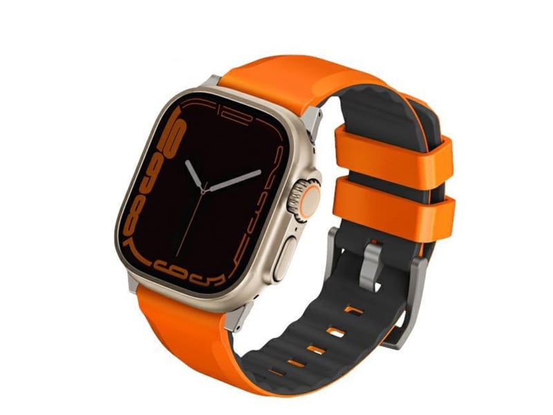 Uniq Linus Band Apple Watch 4 5 6 7 SE 8 Ultra 44 45 49mm Airosoft Silicone product photo