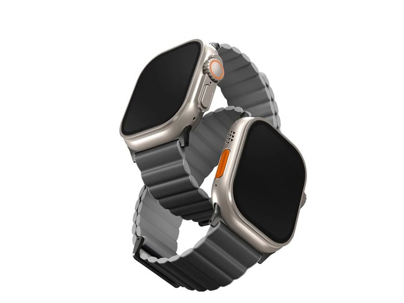 Uniq Revix Reversible Magnetic Strap for Apple Watch 42 44 45 Ultra 49mm Blue