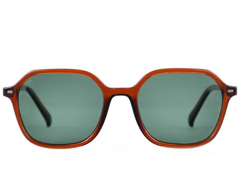 Looklight Sunglasses Kenzie Jelly Brown Green product photo