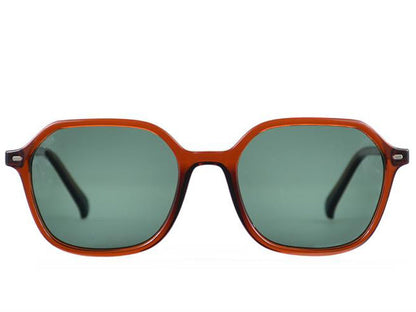Looklight Sunglasses Kenzie Jelly Brown Green product photo