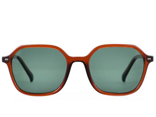 Looklight Sunglasses Kenzie Jelly Brown Green product photo