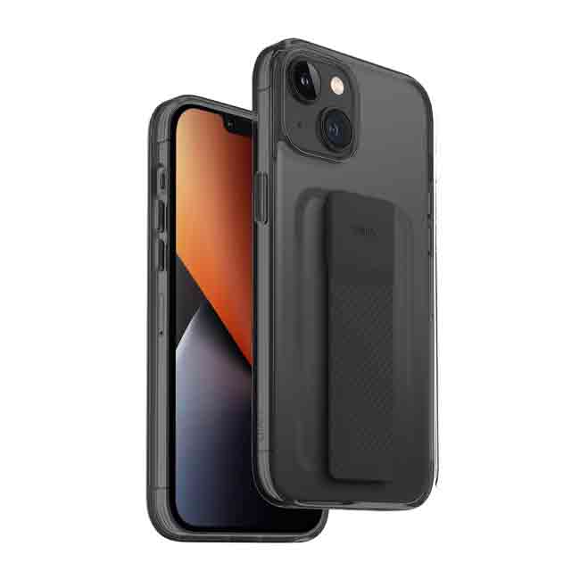 Uniq Hybrid iPhone 14 Heldro Mount Series Vapour Smoke Case