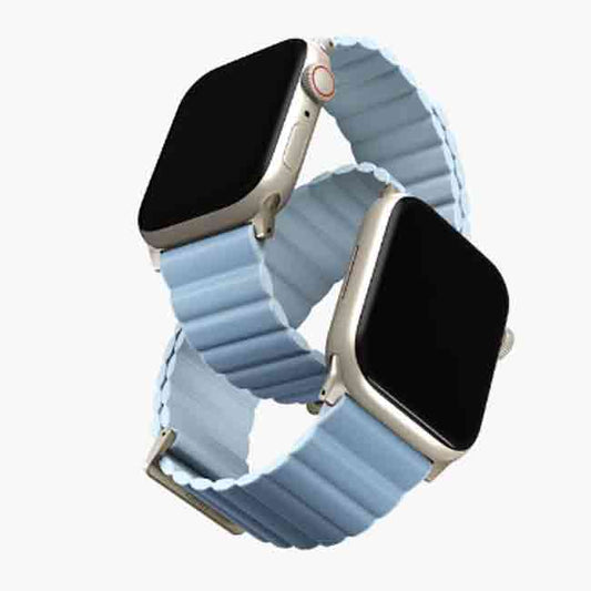 Uniq Revix Edition Reversible Mag Apple Watch 41 40 38mm Str Blue