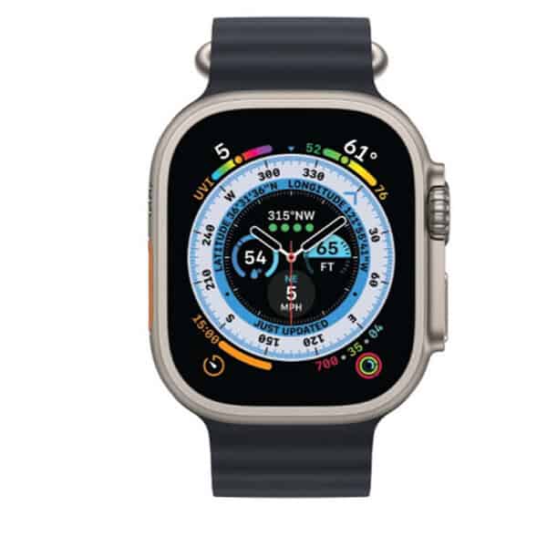 Brave B8 smart watch - Titanium