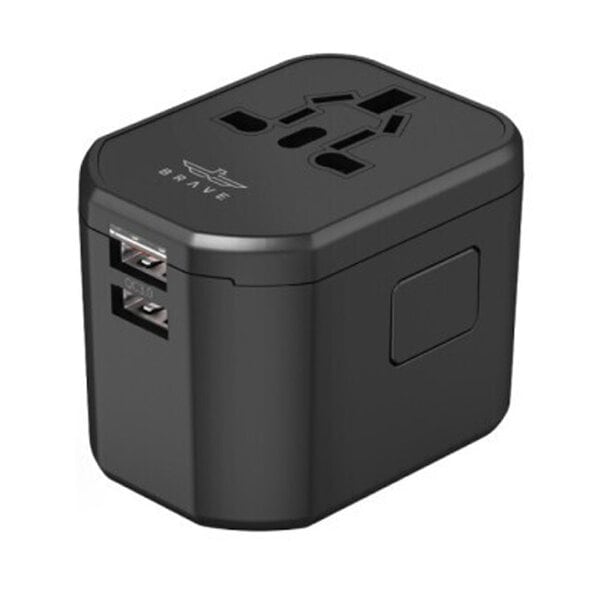Brave Travel 3 Port + AC Travel Adapter BTC-33