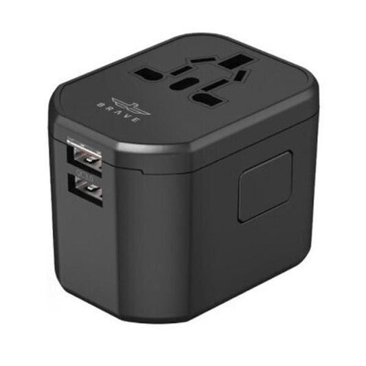 Brave Travel 3 Port + AC Travel Adapter BTC-33