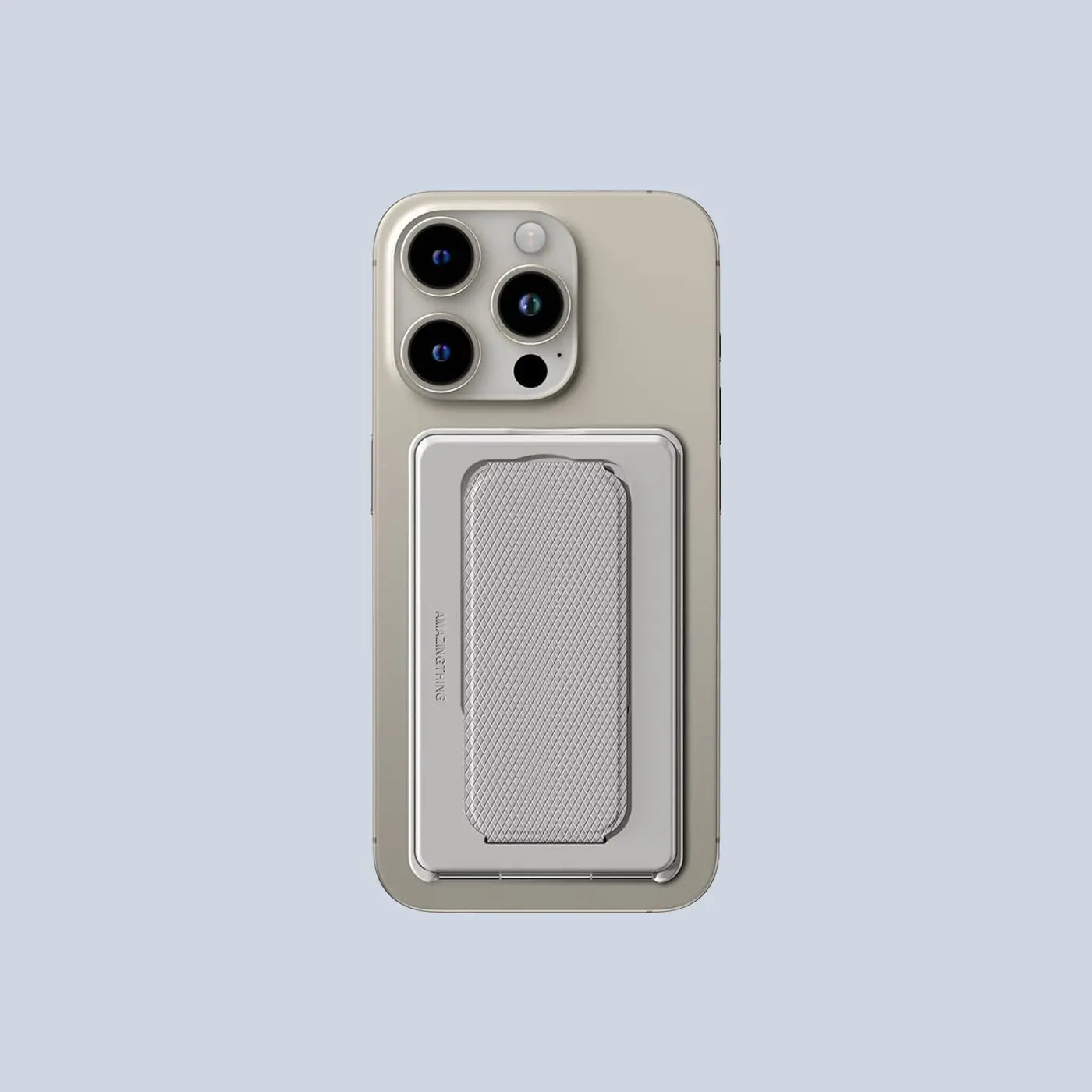 AmazingThing Omni Link Travel Mag Fold Pro Magnetic Wallet-Grey product photo