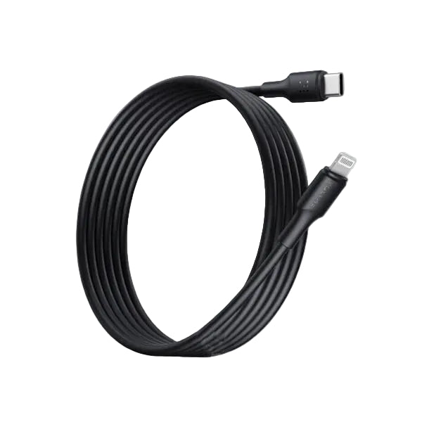 Voltme Powerlink EDC Series Type-C To Lightning Cable - 30W PD 3M - Black