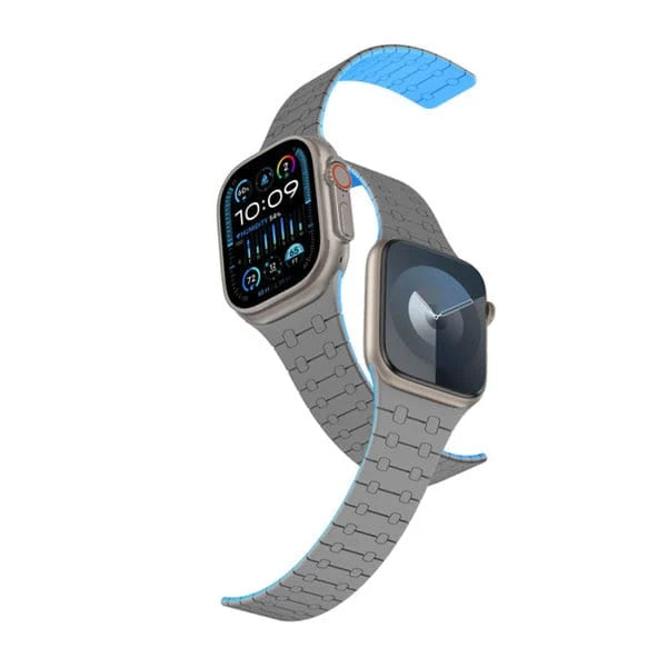 AmazingThing Smoothie Sport Band for Apple Watch 45 49 MM Gray