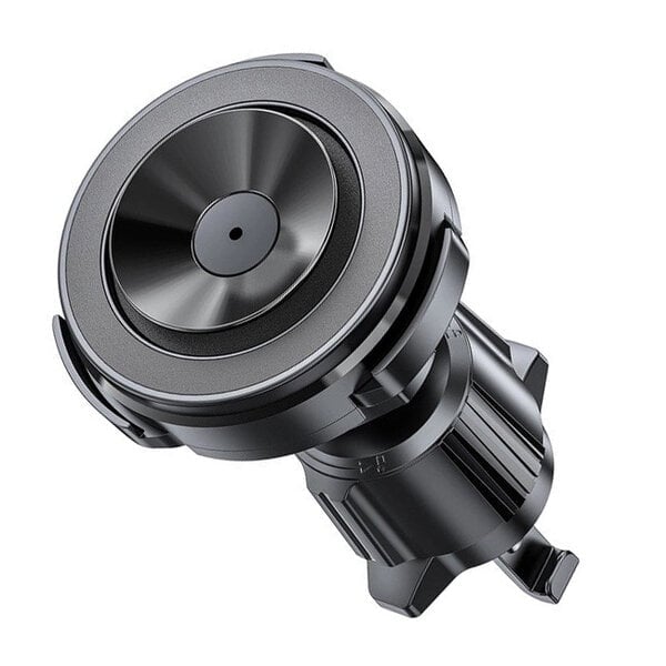 Acefast D22 magnetic car holder with suction cup for phone for air vent - black