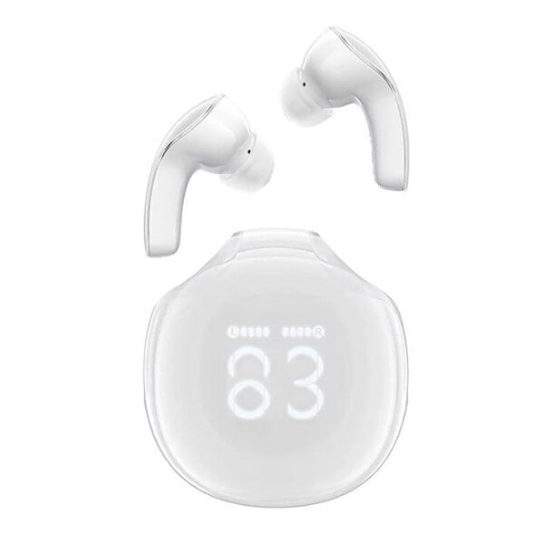 Acefast Headphones Earphones TWS T9 Bluetooth 5 3 IPX4 porcelain white
