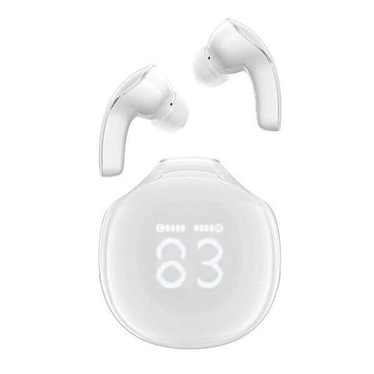 Acefast Headphones Earphones TWS T9 Bluetooth 5 3 IPX4 porcelain white