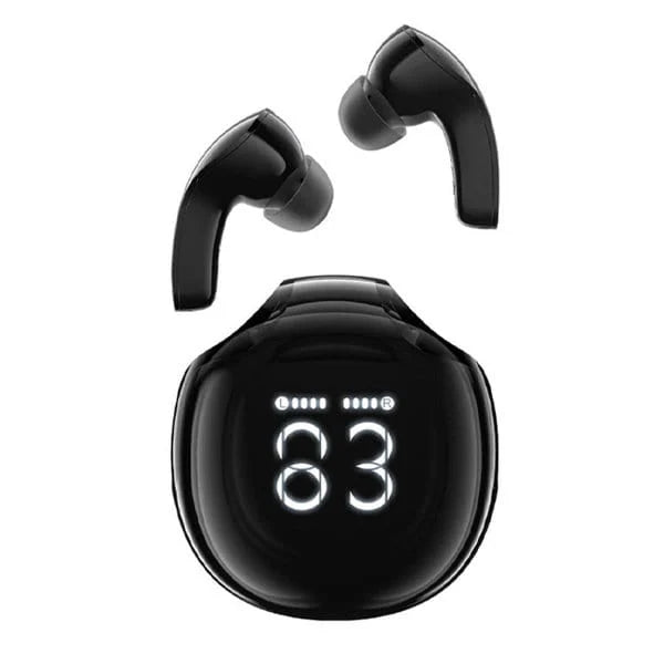 Acefast Headphones Earphones TWS T9 Bluetooth 5 3 IPX4 Obsidian Black