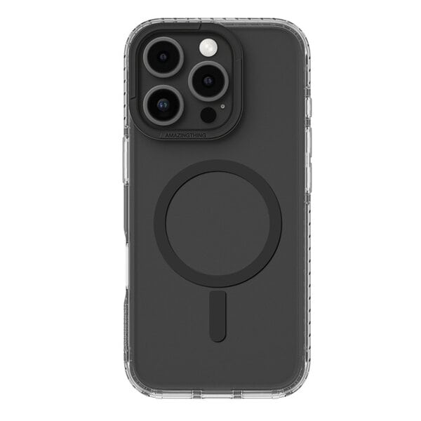 AmazingThing iPhone 16 Pro Max Titan Pro Magsafe Drop Proof Case - Black
