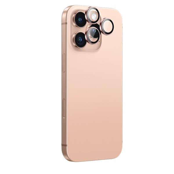 AmazingThing iPhone 16 PRO 6 3 16 PRO MAX 6 9 SAPPHIRE LENS GLASS - Rose Gold