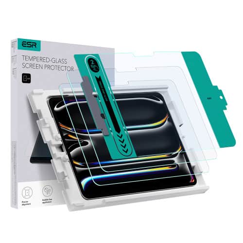 ESR iPad Pro 11 2024 Tempered-Glass Screen Protector Clear 1Pack product photo