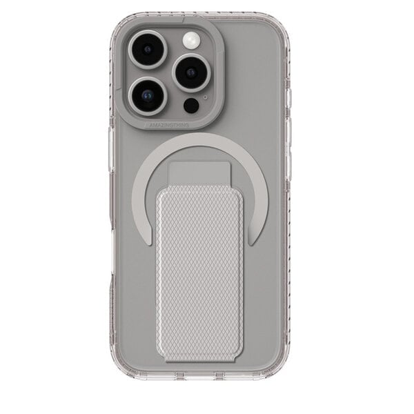 AmazingThing iPhone 16 PRO 6 3 TITAN PRO HOLDER MAGSAFE DROP PROOF CASE -Gray