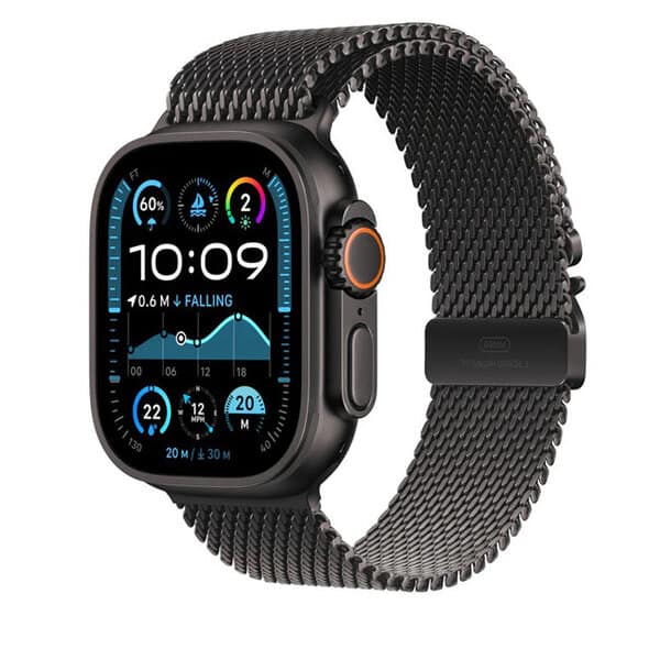 Apple Watch Ultra 2 GPS + Cellular 49 MM Black Titanium Case Black Milanese