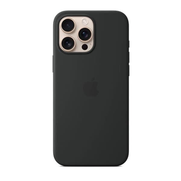 iPhone 16 Pro Silicone Case with MagSafe- Black