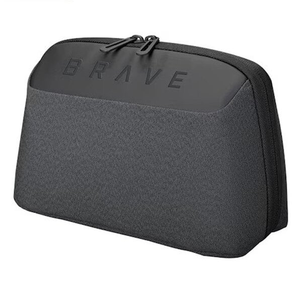 Brave Tech Pouch Organizer Portable Gadget Storage for Travel - BTP-02 - Black