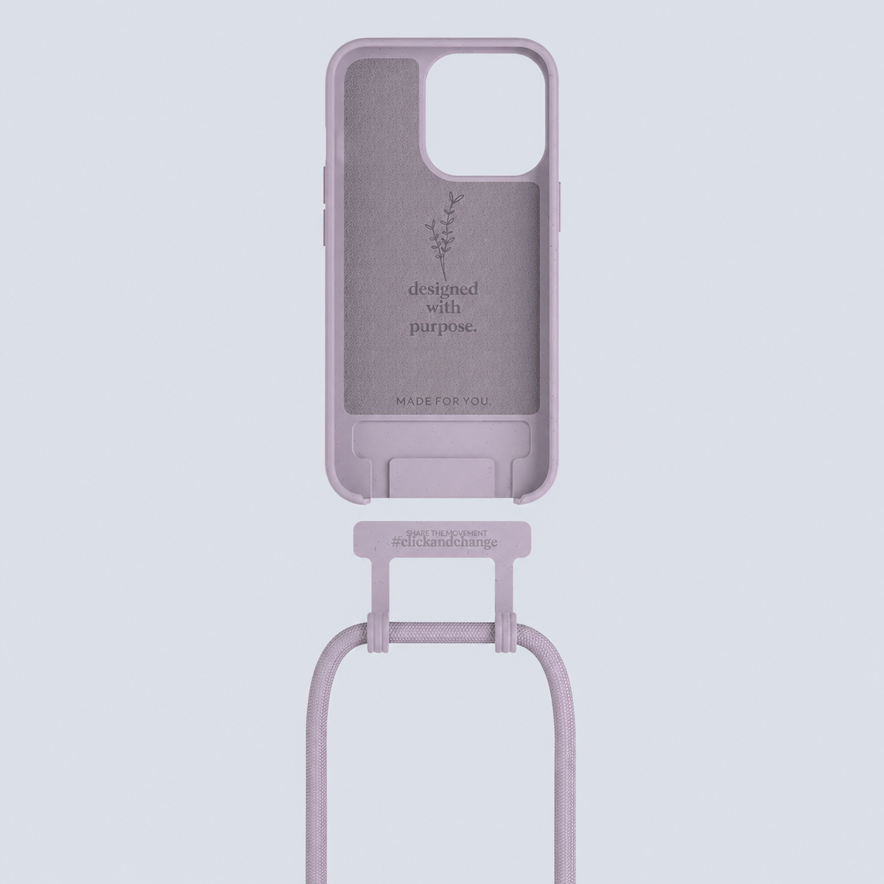 Woodcessories Change iPhone 14 Pro Max Change Case - Purple phone case product image