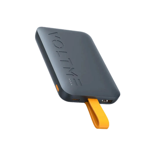 VOLTME Hypercore 10K Sling 22 5W Built-in USB-C Cable - Deep Blue power bank product photo