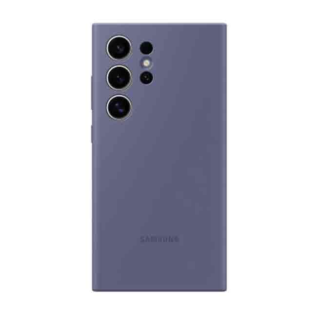 Samsung Violet Silicone Case - for Samsung Galaxy S24 Ultra product photo