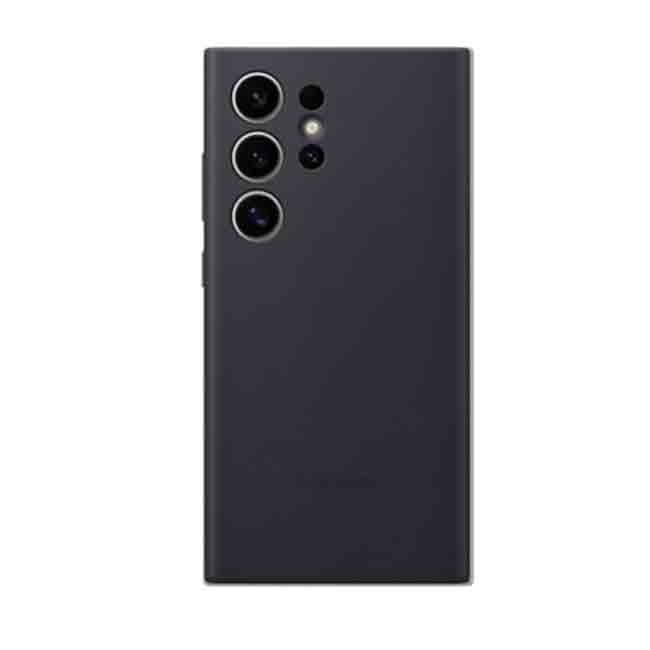 Samsung Black Vegan Leather Case - for Samsung Galaxy S24 Ultra product photo