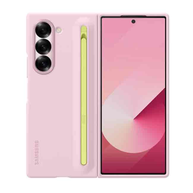 Samsung Pink S Pen Case - for Samsung Galaxy Z Fold 6 product photo