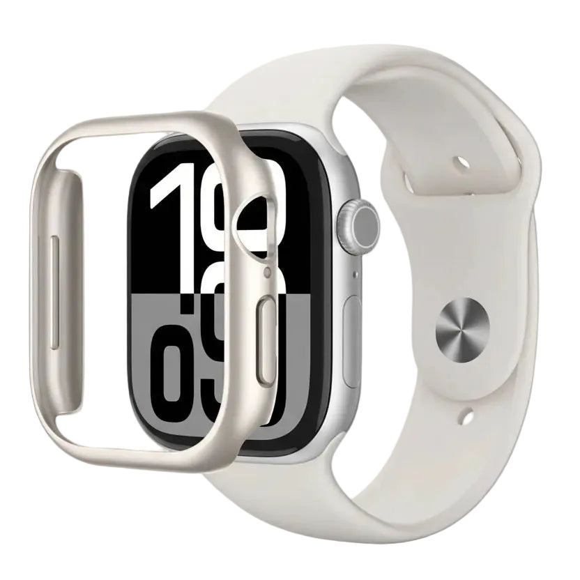 AmazingThing Apple Watch Series 10 46MM Minimal Framelite Case- Silver product photo