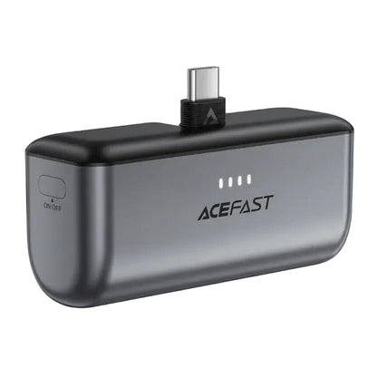 Acefast M9 5000mAh USB-C male USB-C female PD 20W - black product photo
