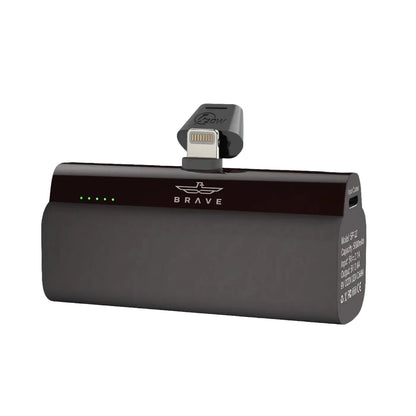 Brave Power Bank Plug On-L 5000mAh +20w Lightning PD Output product photo